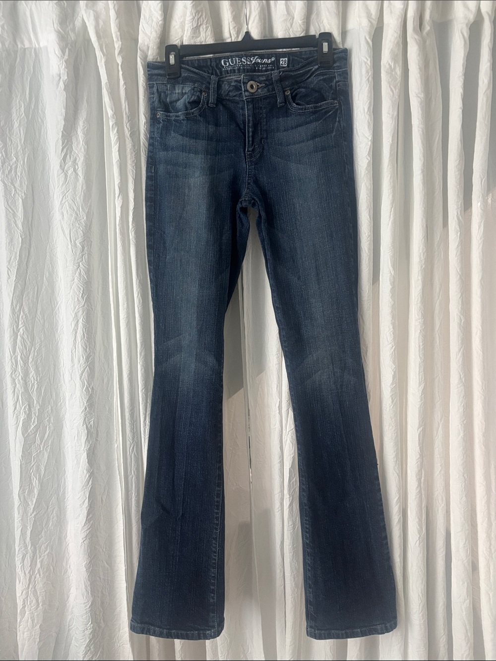 GUESS Dark Indigo Flared Jeans - Women's